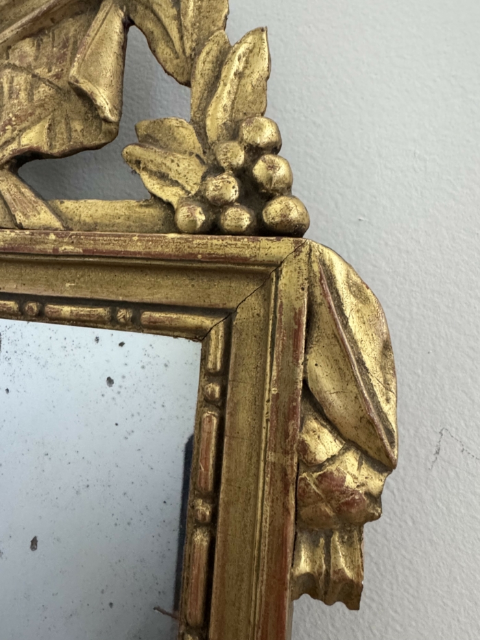 Rare 18th c. French Revolution Mirror - Image 3