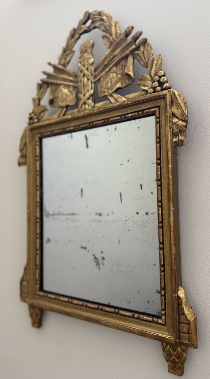 Rare 18th c. French Revolution Mirror - Image 9