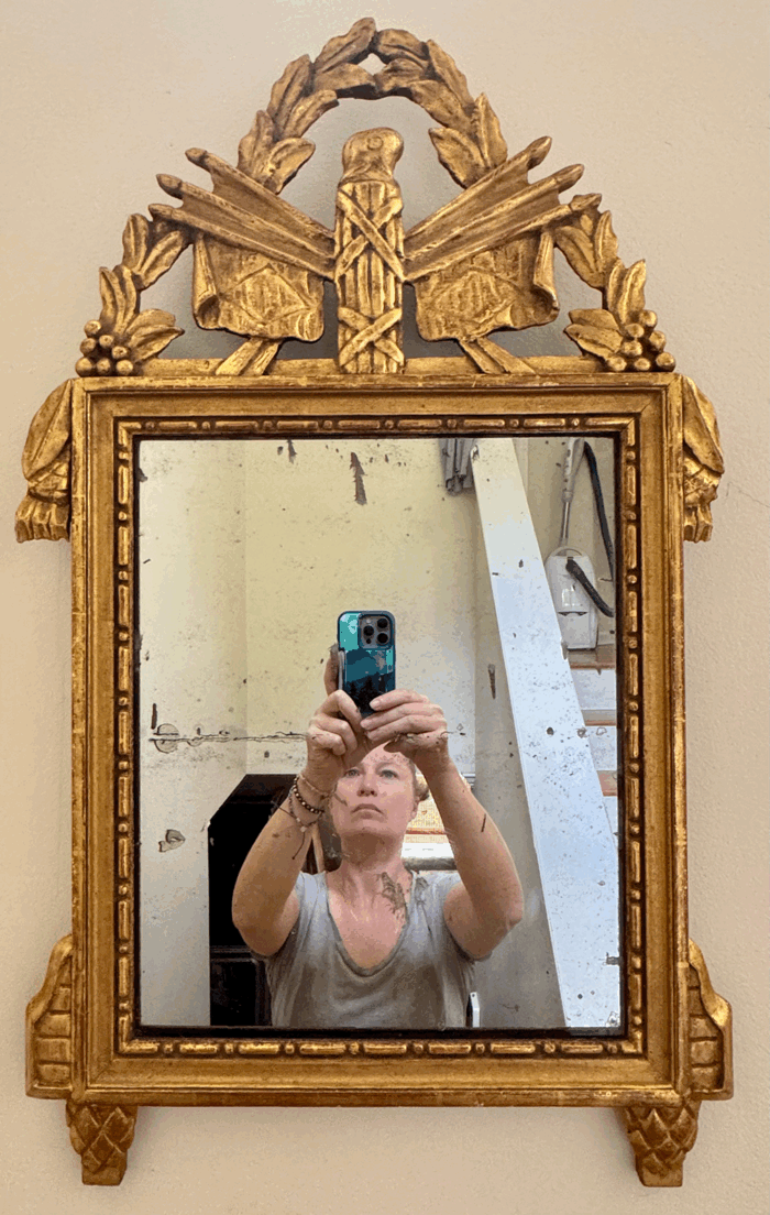 Rare 18th c. French Revolution Mirror