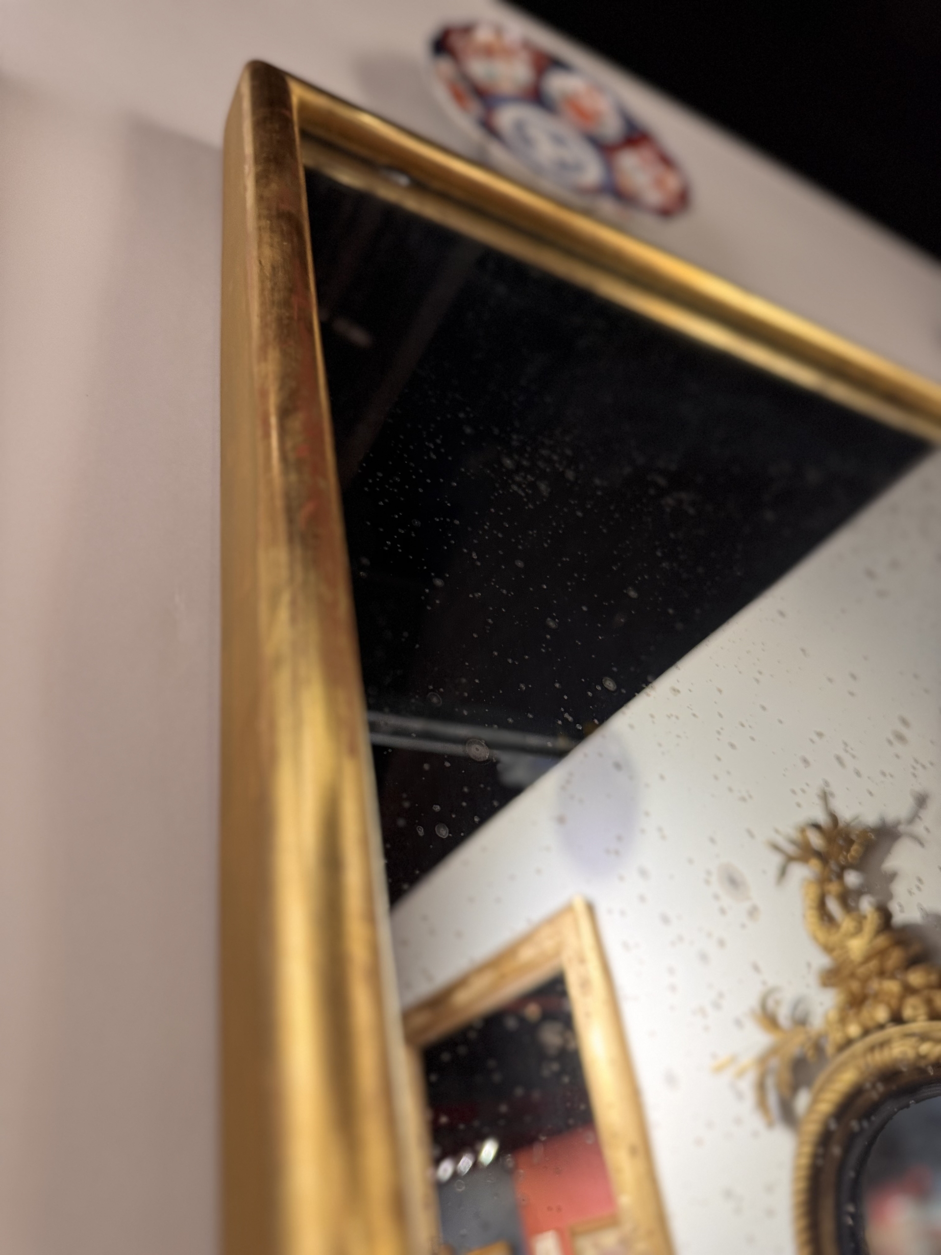 Pair of Contemporary Water Gilt Mirrors - Image 7