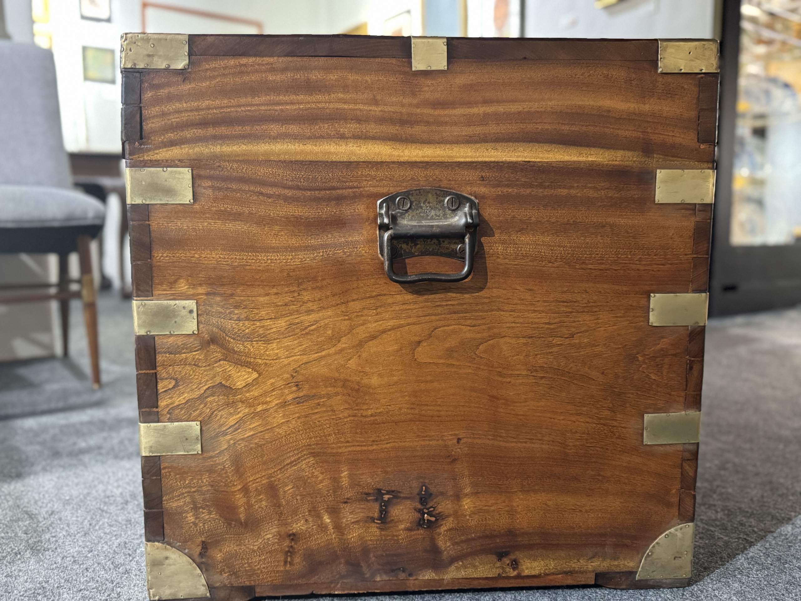 British Officers Campaign Trunk - Image 7